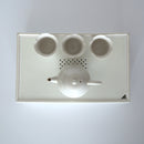 長方窯変茶盤①象牙色