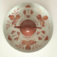 赤絵福寿三多文皿大①