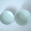 青花喜字瓜唐草文蓋碗