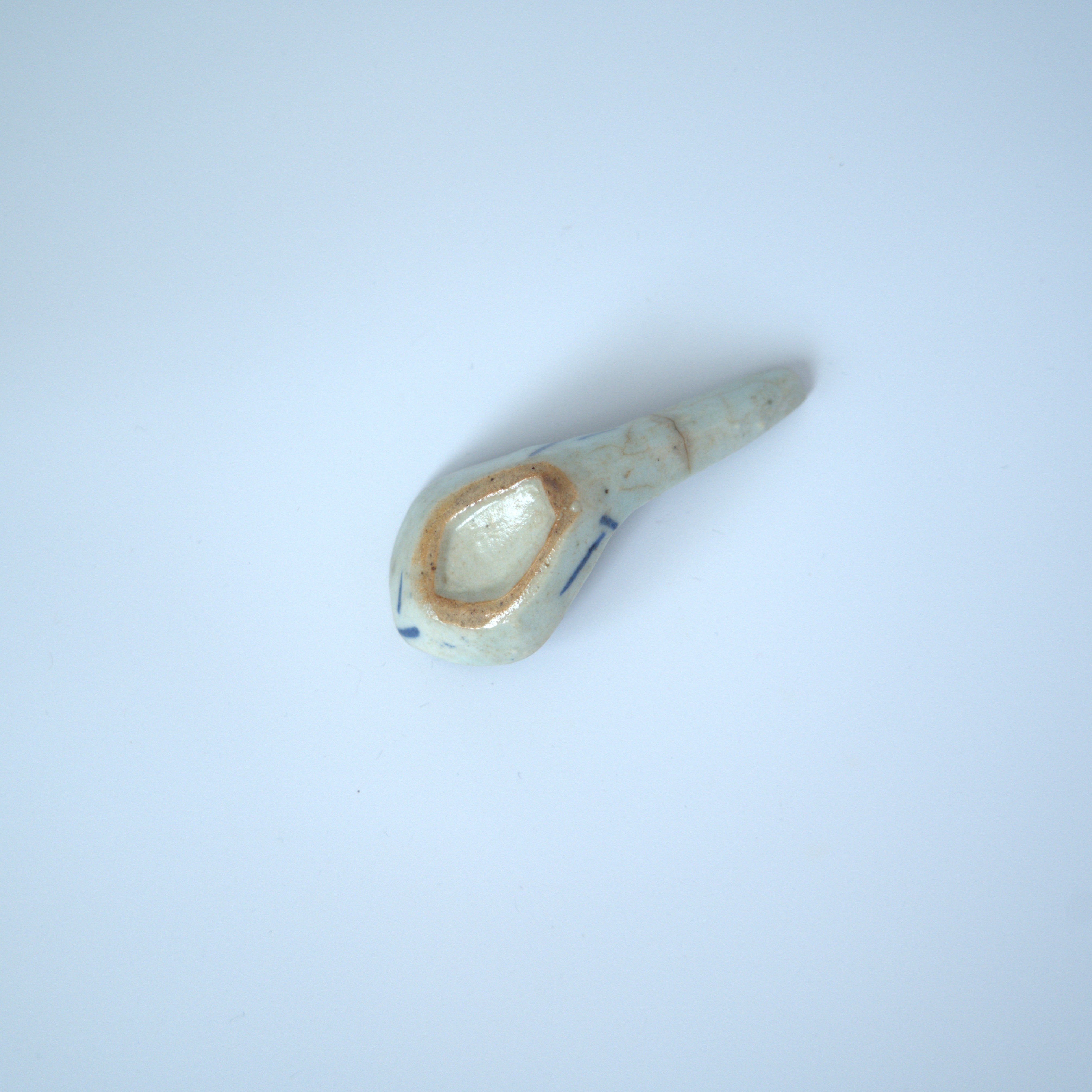 青花絡枝蓮文レンゲ②