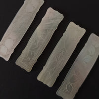 白蝶貝山茶花茶枕③長方