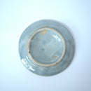 青花花籠蝙蝠文皿