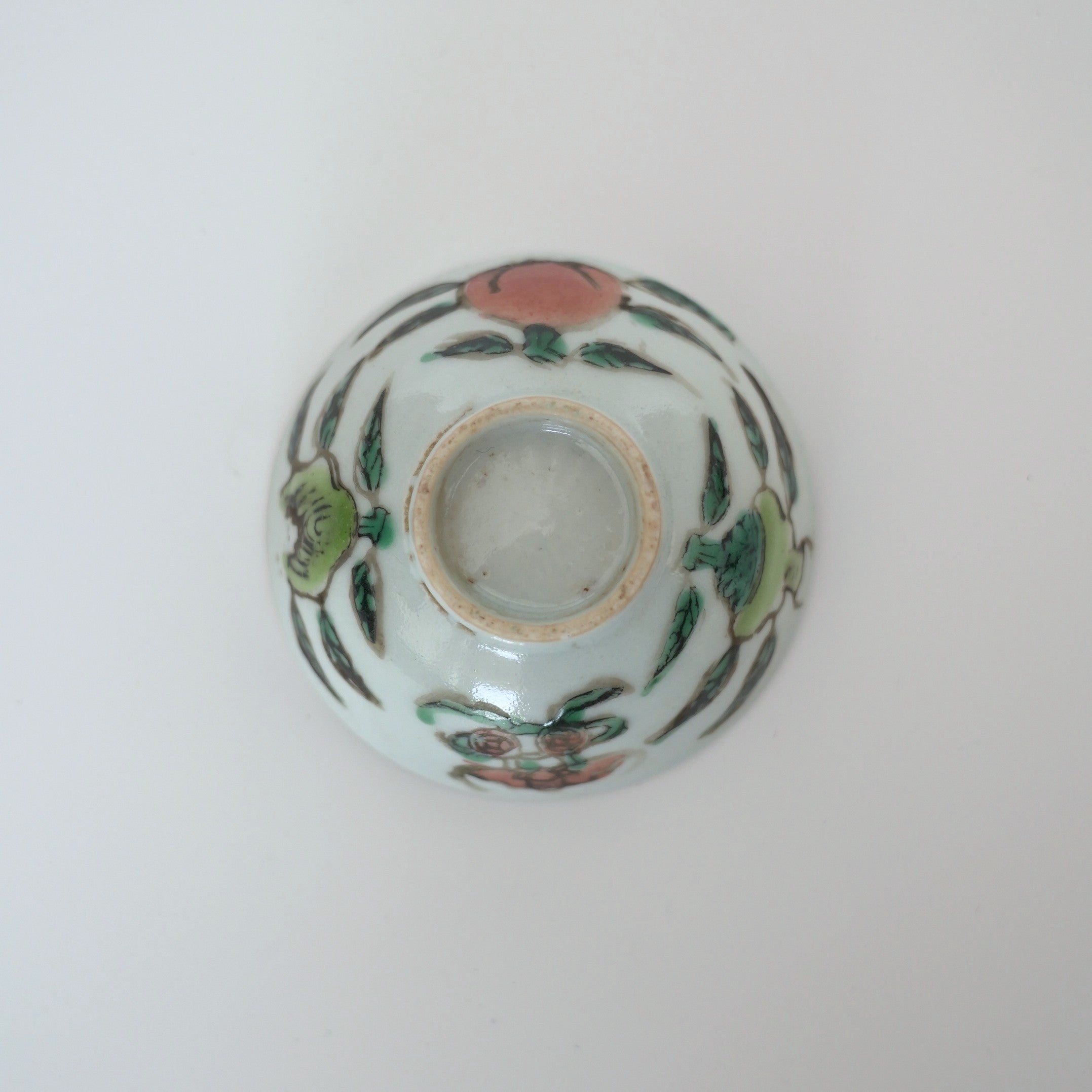 粉彩七宝三多文茶杯②