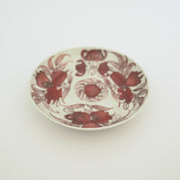 赤絵福寿三多文皿⑪