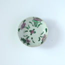 粉彩四季花文豆皿⑥