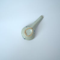 青花絡枝蓮文レンゲ①