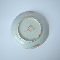 赤絵福寿三多文皿④