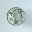 粉彩四季花文蓋碗①