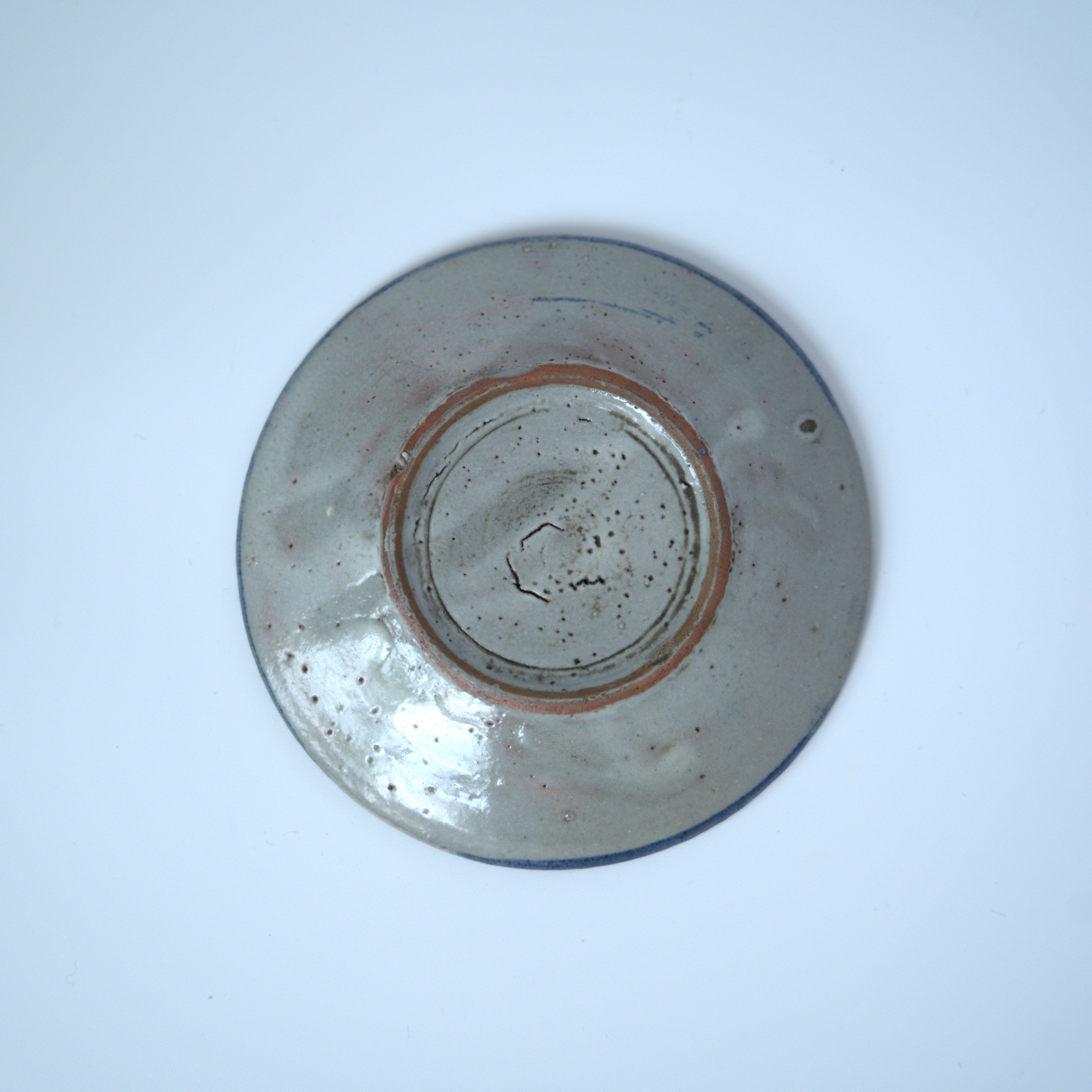 青花中国結文小皿④