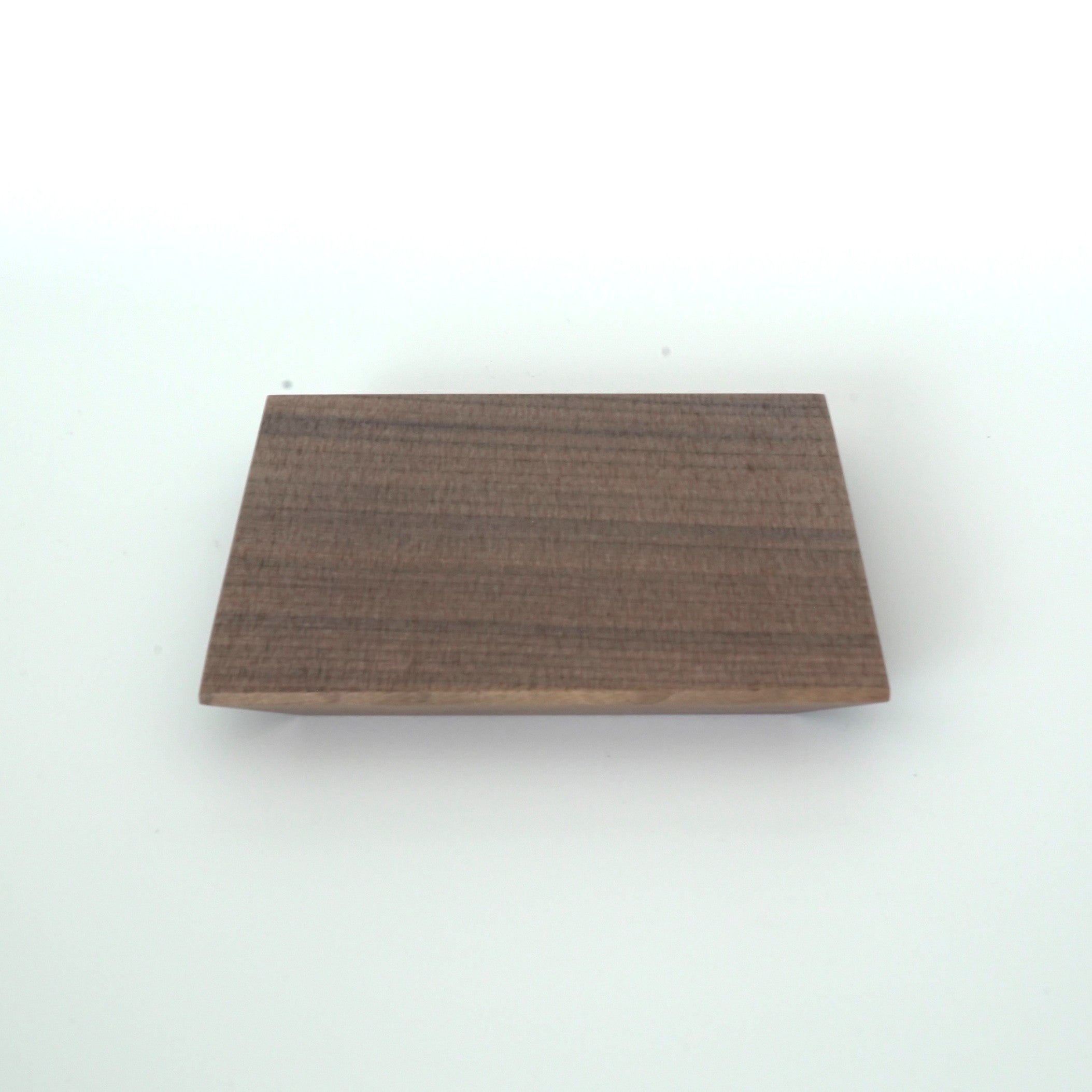 木製正方壺承　クルミ