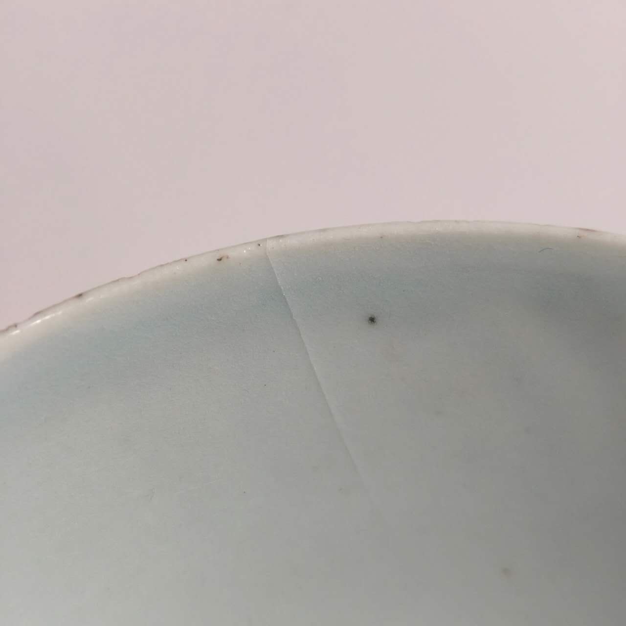 粉彩四季花文蓋碗⑦