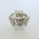 粉彩双喜花文蓋碗③