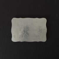 白蝶貝山茶花茶枕②四方