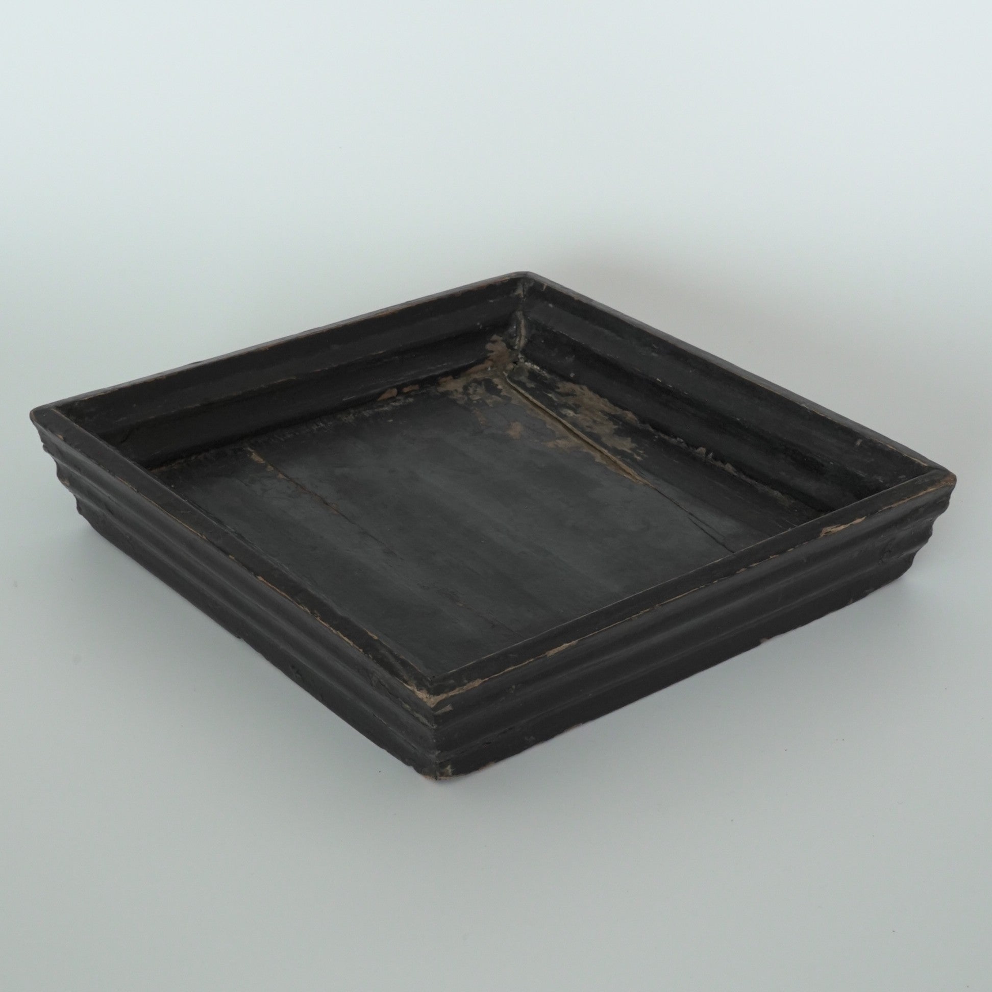 老黒漆小茶盆②