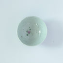 粉彩竹節文茶杯③