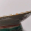 粉彩高台皿⑧