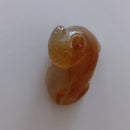 石製回頭猫茶枕左⑥