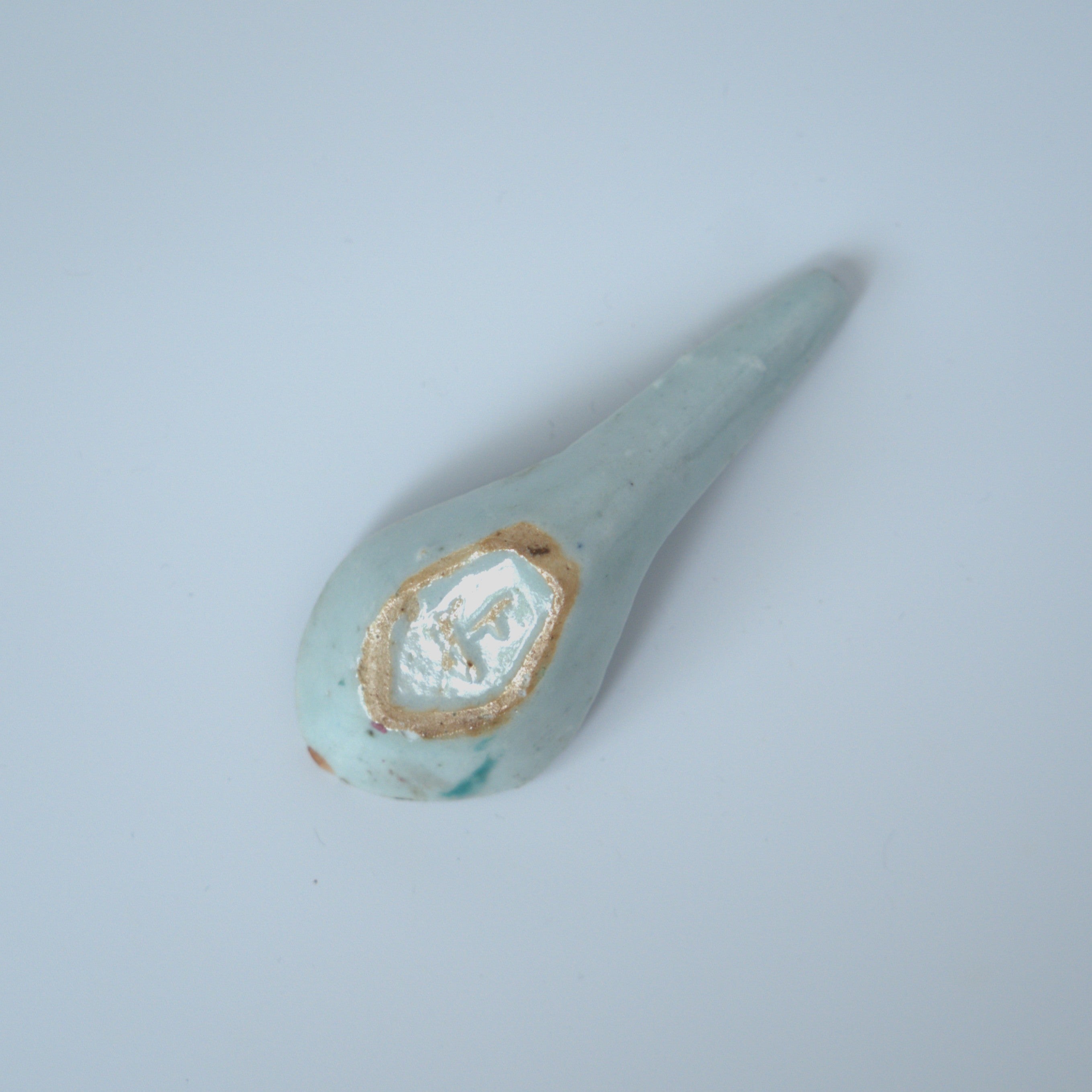 粉彩四季花文レンゲ②