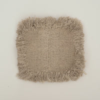 綿製草木染茶托大