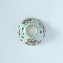 粉彩四季花文茶杯③