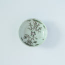 粉彩竹詩文豆皿⑧