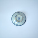 青花絡枝蓮文豆皿