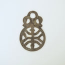 銅製寿字茶枕④