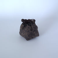 絹製香雲紗茶器包小