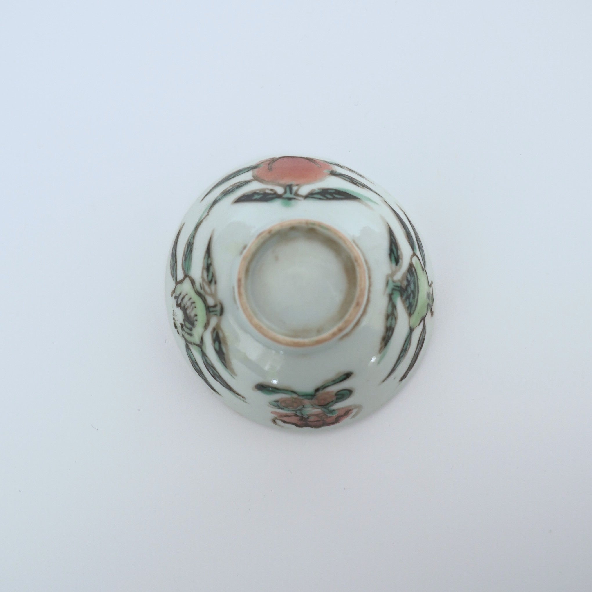 粉彩七宝三多文茶杯⑥