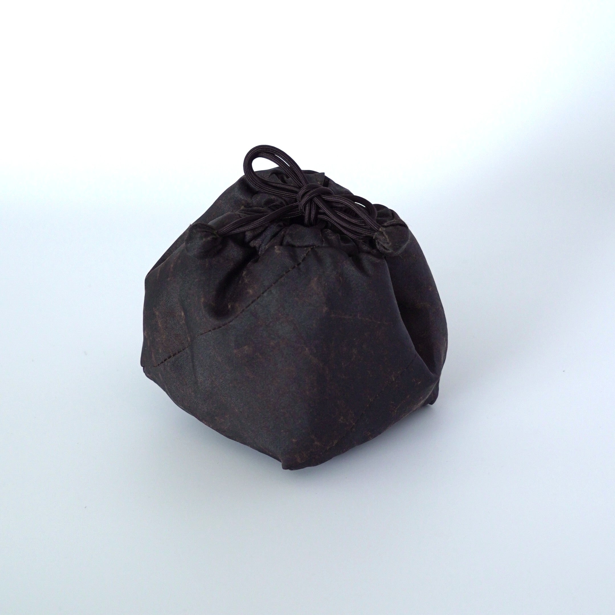 絹製香雲紗茶器包大