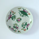 粉彩四季花文皿⑦