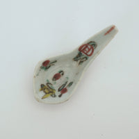 粉彩七宝三多文レンゲ②