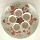 赤絵福寿三多文皿大①