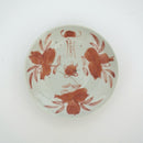 赤絵福寿三多文皿⑥