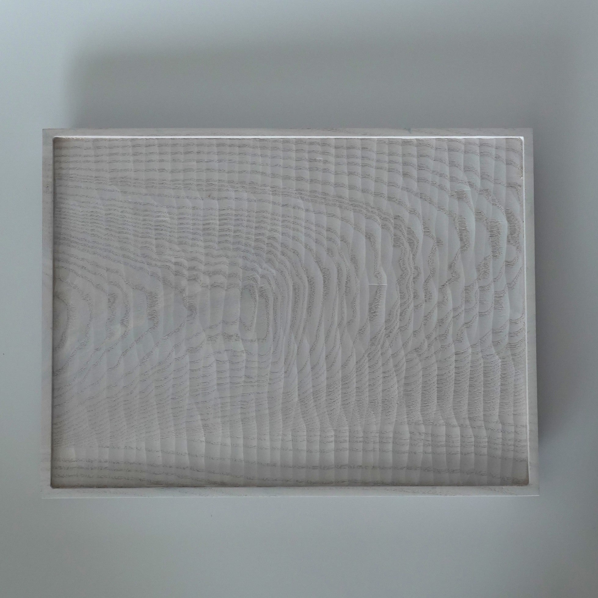 木製長方盆　トネリコ