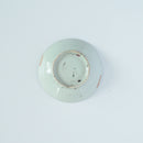 粉彩竹詩文豆皿⑦