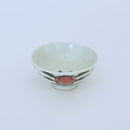 粉彩七宝三多文茶杯⑦