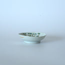 粉彩竹詩文豆皿③