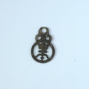 銅製寿字茶枕③