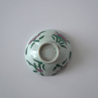 粉彩四季花文茶杯④
