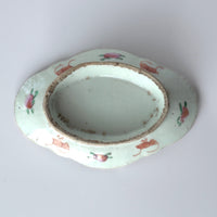 粉彩高台皿⑥
