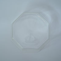 ガラス製八角建水