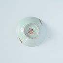 粉彩竹詩文豆皿⑤