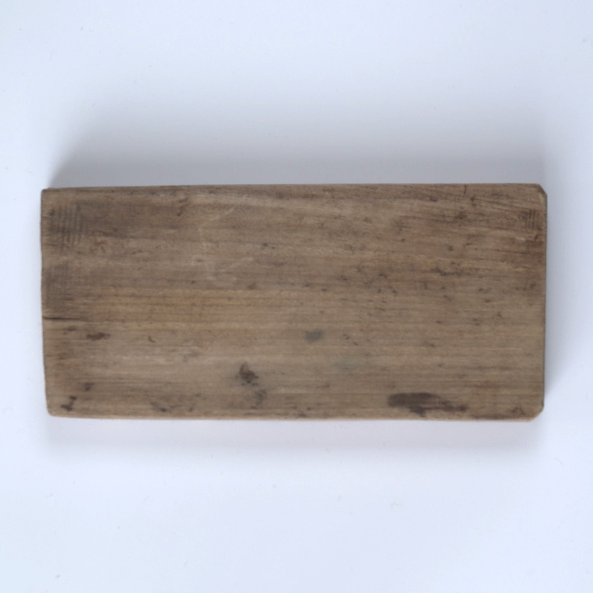 木彫双喜寿文月餅型