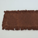 綿製柿渋染敷布小