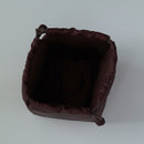 絹製紅雲紗茶器包大