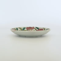 粉彩七宝三多文皿⑤