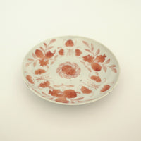 赤絵福寿三多文皿中③