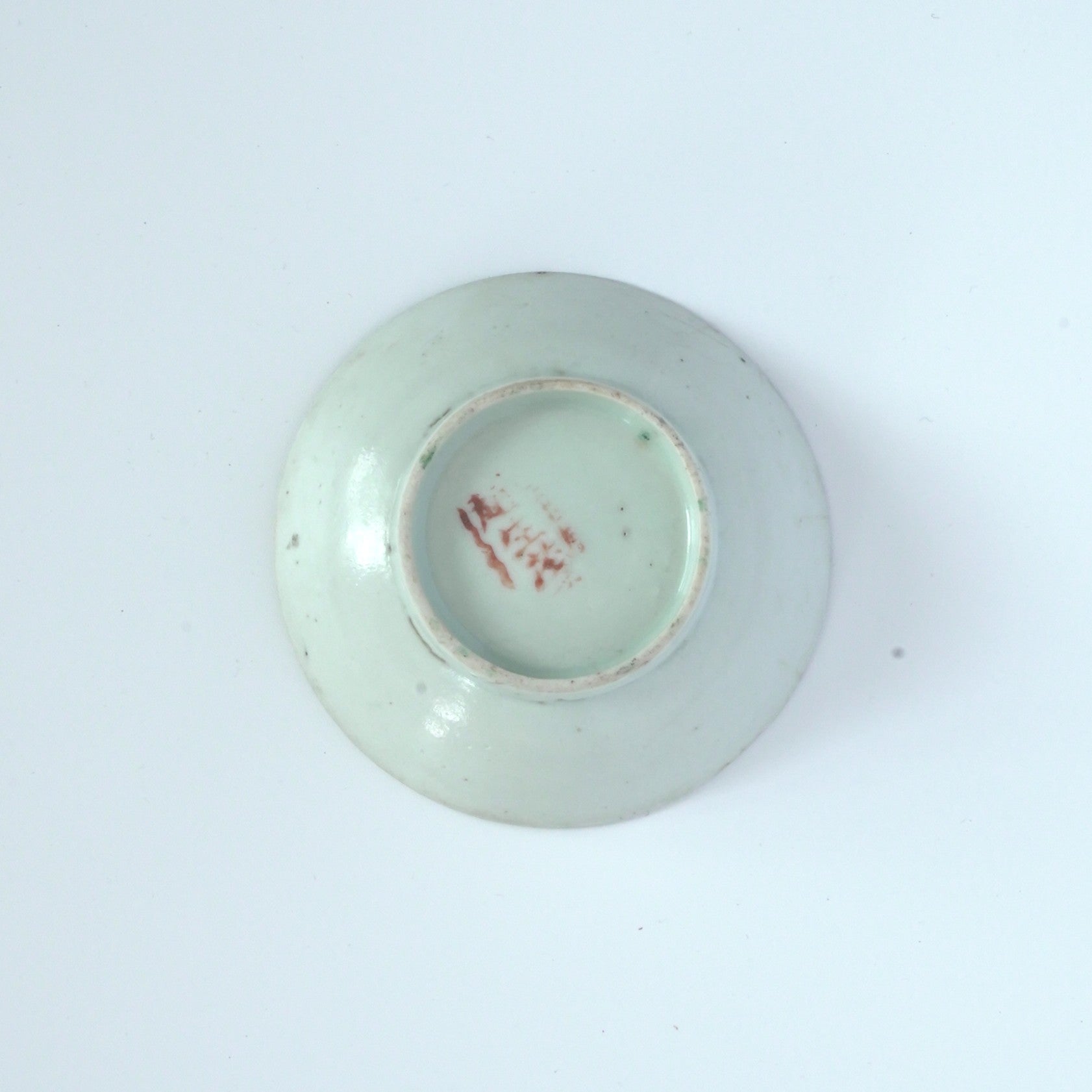 粉彩四季花文豆皿⑥