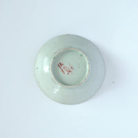 粉彩四季花文豆皿⑥